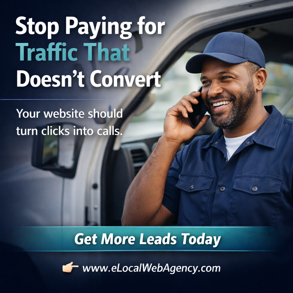 You don’t need more ads… you need a better website. 1 Boost your leads with eLocalWebAgency