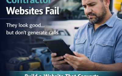 Why most contractor websites fail…