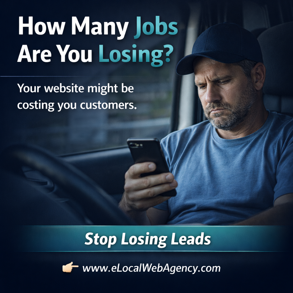 Losing leads due to poor websites