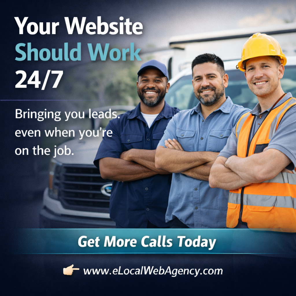 A professional website does more than just “look good.” 1 Website services with expert contractors
